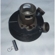 CYLINDER WITH NEW PISTON PACK - TYPE 175/356 -  (AFTER PROFI GRIDING + PAINTING) -- GRIDING NR. 6